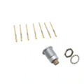 EGG.1B.307.CYM - CONN RCPT FMALE 7POS GOLD CRIMP