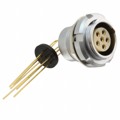 822BR06-213R001 - CONN RCPT FMALE 6POS GOLD SOLDER