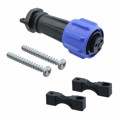 PXA911/03/S - CONN PLUG FMALE 3P NICKEL SCREW