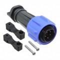 PXA911/05/P - CONN PLUG MALE 5POS NICKEL SCREW