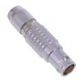 FGJ.1B.304.CLLD76 - CONN PLUG FMALE 4P GOLD SLDR CUP