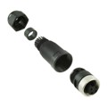 1300170015 - CONN PLUG FMALE 4POS GOLD SCREW