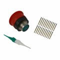 AL06FD13-35S(IP) - CONN PLUG FMALE 22POS GOLD CRIMP