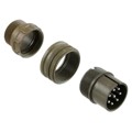 97-3106A-22-23P - CONN PLUG MALE 8P SILV SLDR CUP