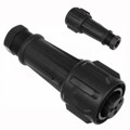 EXP-0911/03/S - CONN PLUG FMALE 3P NICKEL SCREW