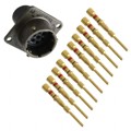 PT02SE-12-10P - CONN RCPT MALE 10POS GOLD CRIMP