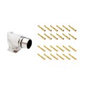 MA7RAE1201S-KIT - CONN RCPT FMALE 12POS GOLD CRIMP