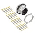 RT0W71832PNH-K - CONN RCPT MALE 32POS GOLD CRIMP