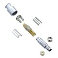 S41F1C-P05MJG0-500S - CONN PLUG MALE 5P GOLD SLDR CUP