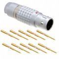 FGG.2B.310.CYCZ - CONN PLUG MALE 10POS GOLD CRIMP