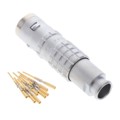 FGG.1K.308.CYCC55Z - CONN PLUG MALE 8POS GOLD CRIMP
