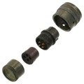 PT06E-12-4S - CONN PLUG FMALE 4P GOLD SLDR CUP