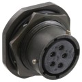 PT07A-14-5S - CONN RCPT FMALE 5P GOLD SLDR CUP