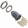 EGG.3B.308.CYM - CONN RCPT FMALE 8POS GOLD CRIMP