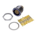 EGN.2F.319.XLM - CONN RCPT FMALE 19POS GOLD CRIMP
