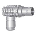 FHG.1B.302.CLAD52 - CONN PLUG MALE 2P GOLD SLDR CUP