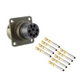PT02SE-12-8S - CONN RCPT FMALE 8POS GOLD CRIMP