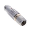 FGG.3B.310.CLAD10 - CONN PLUG MALE 10P GOLD SLDR CUP