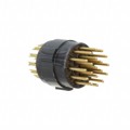 BIS14PLN1920M - CONN MALE INSERT 19P SOLDER CUP