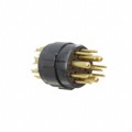 BIS14PLN03121020M - CONN MALE INSERT 13P SOLDER CUP
