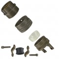 MS3116F18-32P - CONN PLUG MALE 32P GOLD SLDR CUP