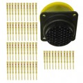 MS3122E-22-55P - CONN RCPT MALE 55POS GOLD CRIMP