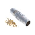 FGA.3B.322.CYCD11 - CONN PLUG MALE 22POS GOLD CRIMP