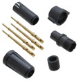 EN2C4M22G1W - CONN PLUG MALE 4POS GOLD CRIMP