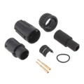 6280-2PG-519 - CONN PLUG MALE 2POS GOLD CRIMP