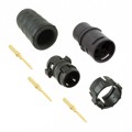 EN3C3MCX - CONN PLUG MALE 3POS GOLD CRIMP