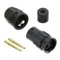 8380-2SG-311 - CONN RCPT FMALE 2POS GOLD CRIMP