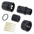 6280-6PG-315 - CONN PLUG MALE 6POS GOLD CRIMP