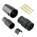 8280-3SG-522 - CONN RCPT FMALE 3POS GOLD CRIMP