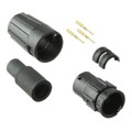 8380-3PG-522 - CONN RCPT MALE 3POS GOLD CRIMP