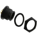 4282-7PG-3ES - CONN RCPT MALE 7P GOLD SLDR CUP