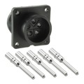 CXC3102A14S5P - CONN RCPT MALE 5POS SILVER CRIMP