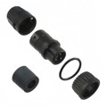 6382-3PG-321 - CONN PLUG MALE 3P GOLD SLDR CUP