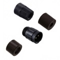 5182-2PG-330 - CONN RCPT MALE 2P GOLD SLDR CUP