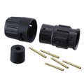 8280-5SG-315 - CONN RCPT FMALE 5POS GOLD CRIMP