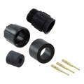 5180-3PG-324 - CONN RCPT MALE 3POS GOLD CRIMP