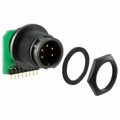 7261-5PG-300 - CONN RCPT MALE 5POS GOLD SOLDER