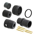 3380-5SG-330 - CONN PLUG FMALE 5POS GOLD CRIMP
