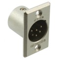 XLR632 - CONN RCPT MALE XLR 6P SOLDER CUP