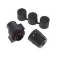 W6382-2PG-P-3DC - CONN PLUG MALE 2POS SOLDER CUP