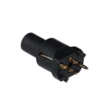 21033212418 - CONN FMALE INSERT 4P GOLD SOLDER