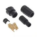 W6280-8SG-P-528 - CONN PLUG FMALE 8POS GOLD CRIMP