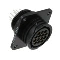 213729-9 - CONN RCPT FMALE 14POS GOLD SLDR