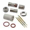 TS2C3M20C - CONN PLUG MALE 3POS GOLD CRIMP