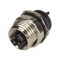 21033812809 - CONN PLUG FMALE 8POS GOLD SOLDER