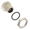SF7382-3SG-3ES - CONN RCPT FMALE 3P GOLD SLDR CUP